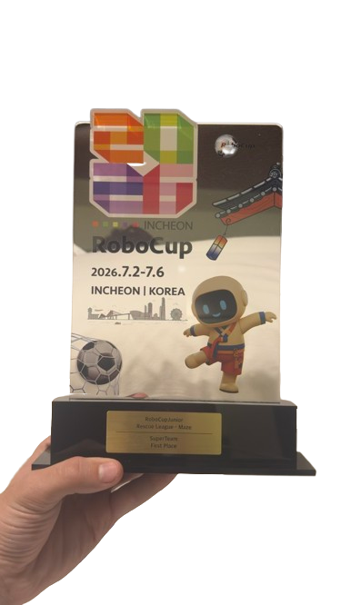 Zmagovalni pokal RoboCup 2026 Incheon